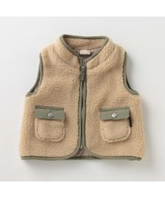 petit main / プティマイン ベビー・キッズウエア | パイピングボアベスト