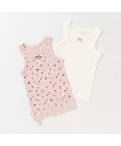 petit main / プティマイン 肌着 | 【オーガニック】2Pノースリーブ肌着