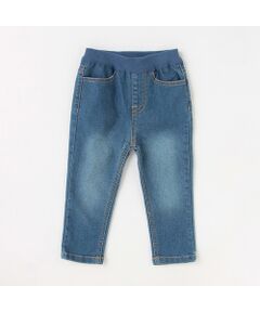 petit main / プティマイン その他パンツ | 【オーガニック】デニムスキニーパンツ