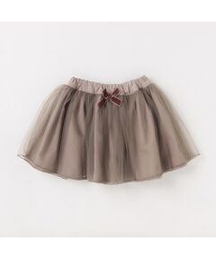 petit main / プティマイン ミニ・ひざ丈スカート | チュールスカート