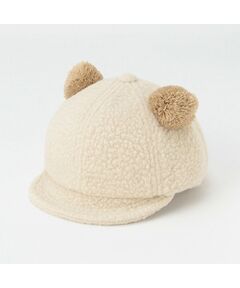 petit main / プティマイン ベビー・キッズグッズ | くま耳ボアキャップ