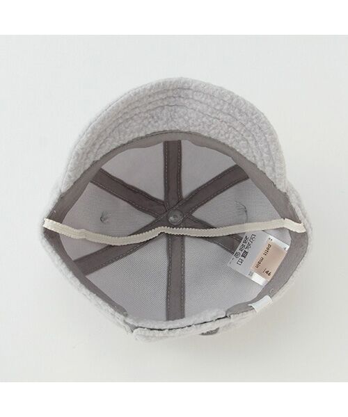 petit main / プティマイン ベビー・キッズグッズ | くま耳ボアキャップ | 詳細8