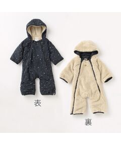 petit main / プティマイン ベビー・キッズウエア | 【抗菌防臭】リバーシブルジャンプスーツ