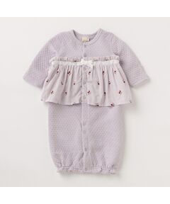 petit main / プティマイン ロンパース | 【弱酸性】キルトチェリー2WAYオール