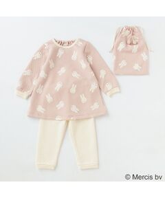 petit main / プティマイン ルームウェア | 【ミッフィー】GIRLSキルティングパジャマ