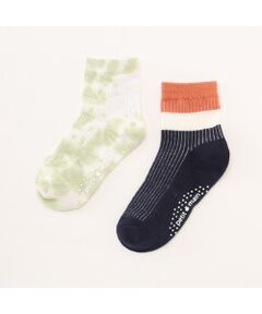 petit main / プティマイン ベビー・キッズグッズ | タイダイクルー2Pソックス