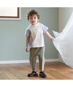 petit main / プティマイン その他パンツ | 【スマイルシリーズ】テーパードパンツ（7分丈）