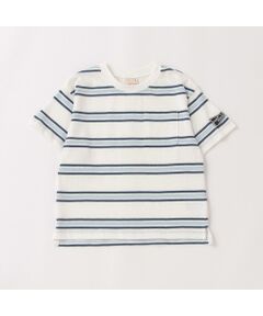 petit main / プティマイン カットソー | マルチボーダーTシャツ