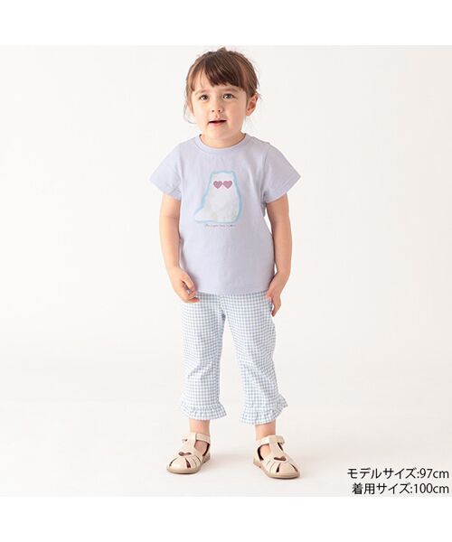 petit main / プティマイン カットソー | ネコグラフィックＴシャツ | 詳細11