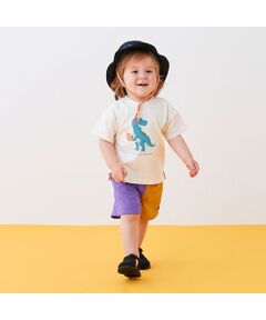 petit main / プティマイン ショート・ハーフ・半端丈パンツ | 【水陸両用・吸水速乾】バイカラーハーフP【SWIM】