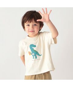 サングラス恐竜半袖Tシャツ