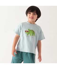 サングラス恐竜半袖Tシャツ