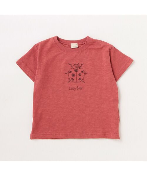 petit main / プティマイン カットソー | ステッチ昆虫半袖Tシャツ | 詳細12