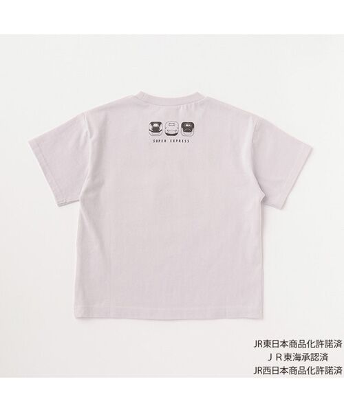 petit main / プティマイン カットソー | 【特急コラボ】ステッチグラフィックTシャツ | 詳細1