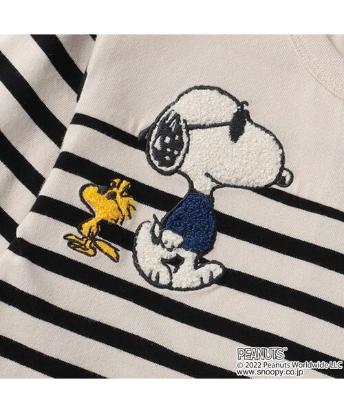 セール】 【PEANUTS】ボーダー長袖Tシャツ （Tシャツ）｜petit main / プティマイン ファッション通販 タカシマヤファッションスクエア