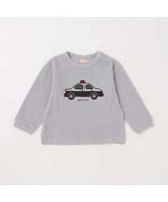 働く車パッチワークTシャツ