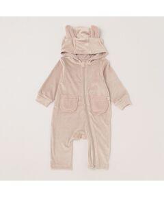 petit main / プティマイン ロンパース | アニマルなりきりカバーオール