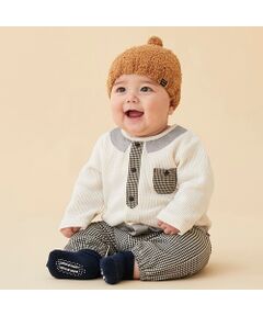 petit main / プティマイン ロンパース | 【抗菌防臭】切替え2WAYオール