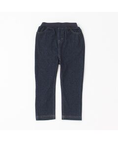 petit main / プティマイン その他パンツ | カットデニムスキニーパンツ
