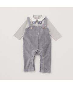 petit main / プティマイン ロンパース | サスペつきパンツセット