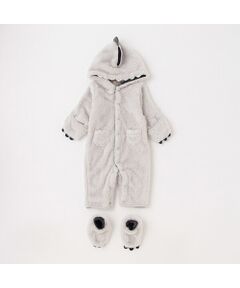 petit main / プティマイン ロンパース | なりきり恐竜カバーオール