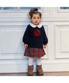 petit main / プティマイン ショート・ハーフ・半端丈パンツ | 【リンク】チェックプリーツスカパン