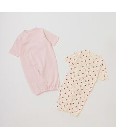 petit main / プティマイン ロンパース | 【7分袖】2WAYオール