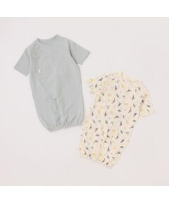 petit main / プティマイン ロンパース | 【7分袖】2WAYオール