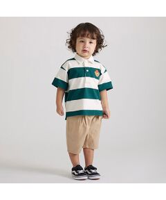 petit main / プティマイン その他パンツ | 7分丈タックパンツ