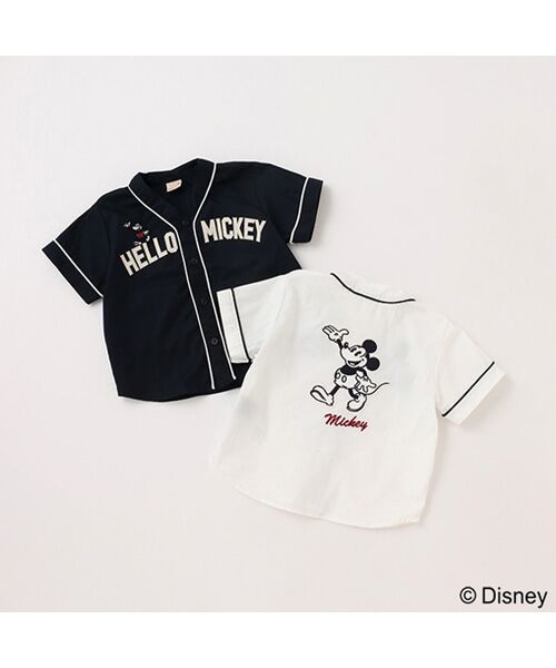 セール】 【Disney】ベースボールシャツ （シャツ・ブラウス）｜petit main プティマイン ファッション通販  タカシマヤファッションスクエア