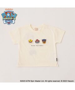 【パウ・パトロール】刺しゅうアップリTシャツ