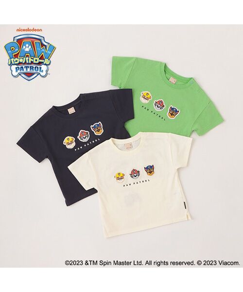 petit main / プティマイン Tシャツ | 【パウ・パトロール】刺しゅうアップリTシャツ | 詳細9