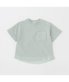 裾メッシュ半袖Tシャツ