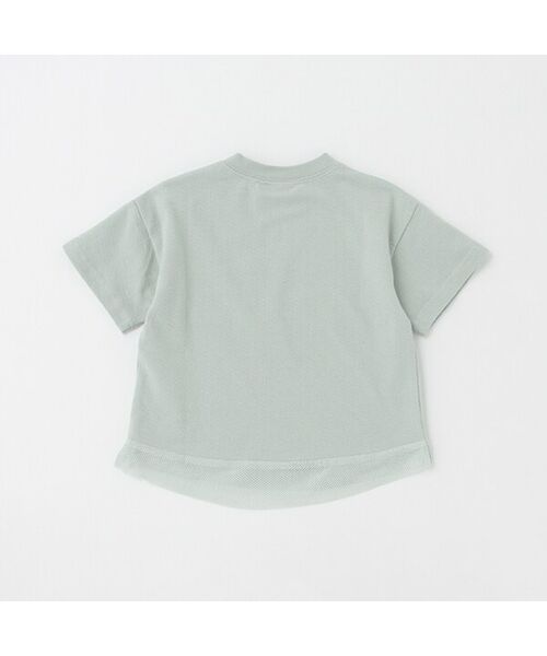 petit main / プティマイン Tシャツ | 裾メッシュ半袖Tシャツ | 詳細1