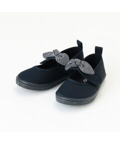 petit main / プティマイン スニーカー | リボンキャンバスシューズ