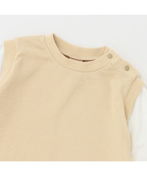 petit main / プティマイン Tシャツ | 【接触冷感】ベストドッキング半袖Tシャツ | 詳細2