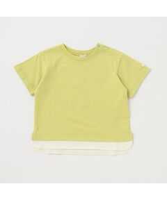 【接触冷感】裾配色Tシャツ