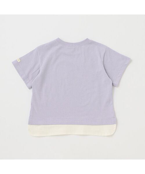 petit main / プティマイン Tシャツ | 【接触冷感】裾配色Tシャツ | 詳細1