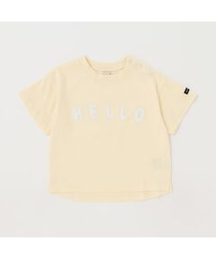 【接触冷感】アップリケロゴTシャツ