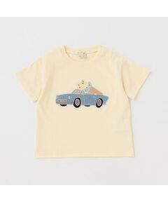 【接触冷感】車アイスアップリケTシャツ