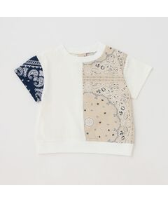 バンダナパッチワークTシャツ