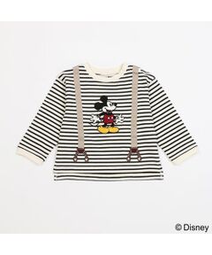 【Disney】ミッキーサスペンダーロンT