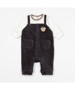 petit main / プティマイン ロンパース | サロペ風カバーオール