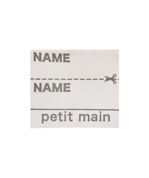 petit main / プティマイン ベビー・キッズウエア | ハート刺しゅうキルトケープ | 詳細9