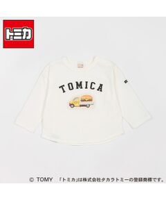 【TOMICA】アップリケ長袖T