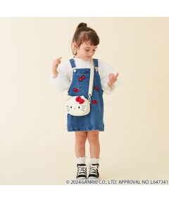 【サンリオキャラクターズ】リボンジャンパースカート