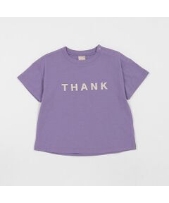 【防汚加工】ロゴアップリケTシャツ
