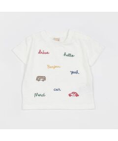 【防汚加工】チェーンステッチTシャツ