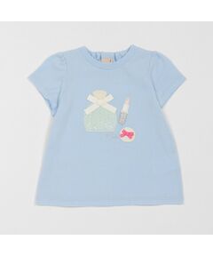 【防汚/リンク】キラキラモチーフTシャツ