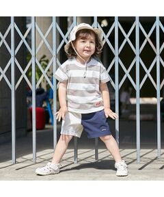 petit main / プティマイン ショート・ハーフ・半端丈パンツ | 【水陸両用】バイカラーハーフパンツ